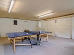 Table tennis in the barn Table tennis in the barn