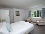 Spacious king-size room with en-suite shower room