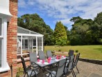 Enjoy al fresco dining in the spacious 1 acre grounds