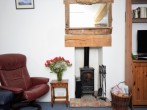 Cosy wood burner for chilly nights Cosy wood burner for chilly nights