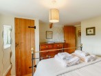 Charming double bedroom overlooking the garden and countryside beyond