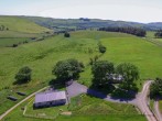Fabulous aerial view of the two lodges on site Fabulous aerial view of the two lodges on site