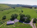 Fabulous aerial shot of the two lodges and the surrounding countryside Fabulous aerial shot of the two lodges and the surrounding countryside