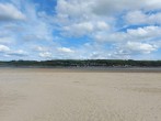 Views from across the estuary from Llansteffan beach Views from across the estuary from Llansteffan beach