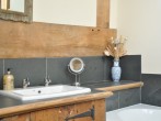 Take a soak in the bath in this stylish bathroom Take a soak in the bath in this stylish bathroom