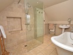 Stylish en-suite bathroom with separate shower Stylish en-suite bathroom with separate shower