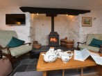 Cosy nights in by the wood burner to plan activities or watch a film