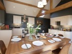The open plan kitchen/diner The open plan kitchen/diner