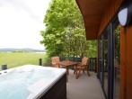 Wonderful balcony with private hot tub, seating area and amazing views Wonderful balcony with private hot tub, seating area and amazing views