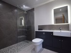 Ground floor en-suite bathroom with walk in shower
