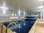 The indoor heated swimming pool The indoor heated swimming pool