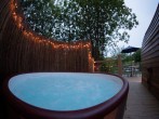 Relax and enjoy stargazing in your own private hot tub Relax and enjoy stargazing in your own private hot tub