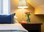 Fresh flowers and soft bed linen finish the bedrooms Fresh flowers and soft bed linen finish the bedrooms