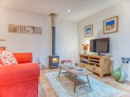 Enjoy cosy evenings in front of the warming wood burner Enjoy cosy evenings in front of the warming wood burner