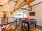Enjoy a game of pool in your own games area Enjoy a game of pool in your own games area