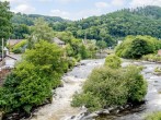 The lovely Llangollen river nearby The lovely Llangollen river nearby