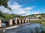 Crickhowell is a short drive and features many independent shops and eateries