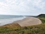 Visit the iconic Rhossili Beach within easy reach of the property Visit the iconic Rhossili Beach within easy reach of the property