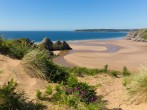 Take a trip to Three Cliffs Bay with its wonderful views and meandering river Take a trip to Three Cliffs Bay with its wonderful views and meandering river